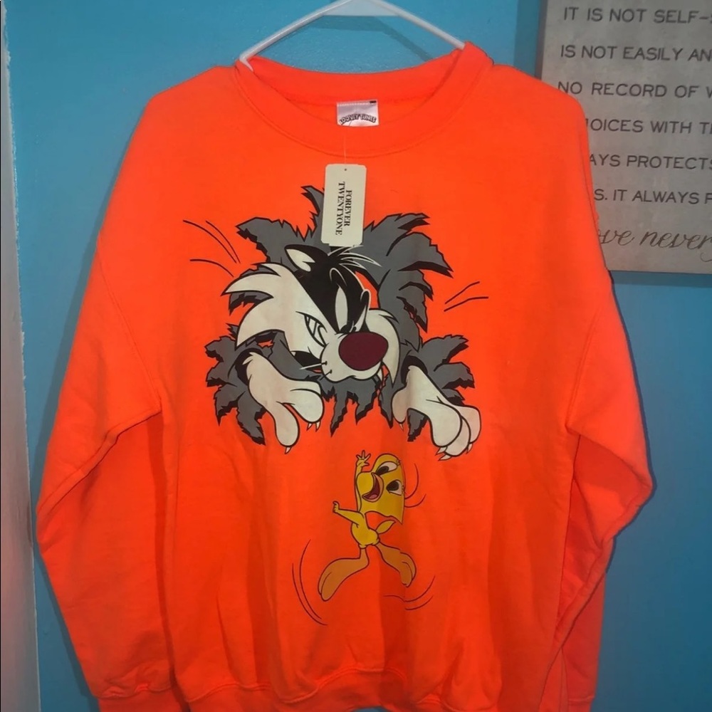 Cute forever 21 Looney Tunes sweatshirt